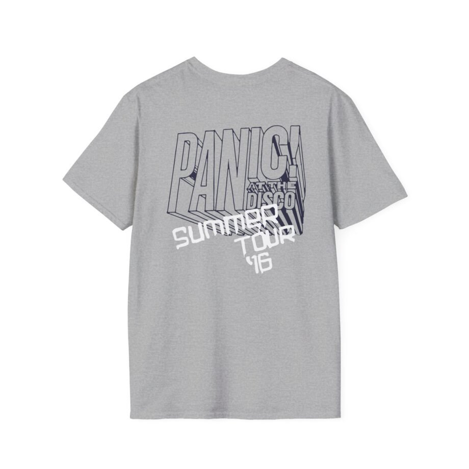 Panic at the Disco Big Block Winter Tour Unisex Softstyle T-Shirt
