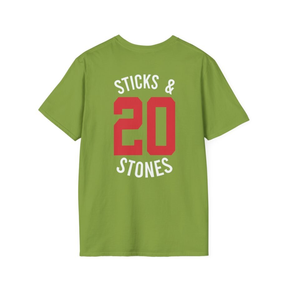 New Found Glory Sticks and Stones Baseball Unisex Softstyle T-Shirt