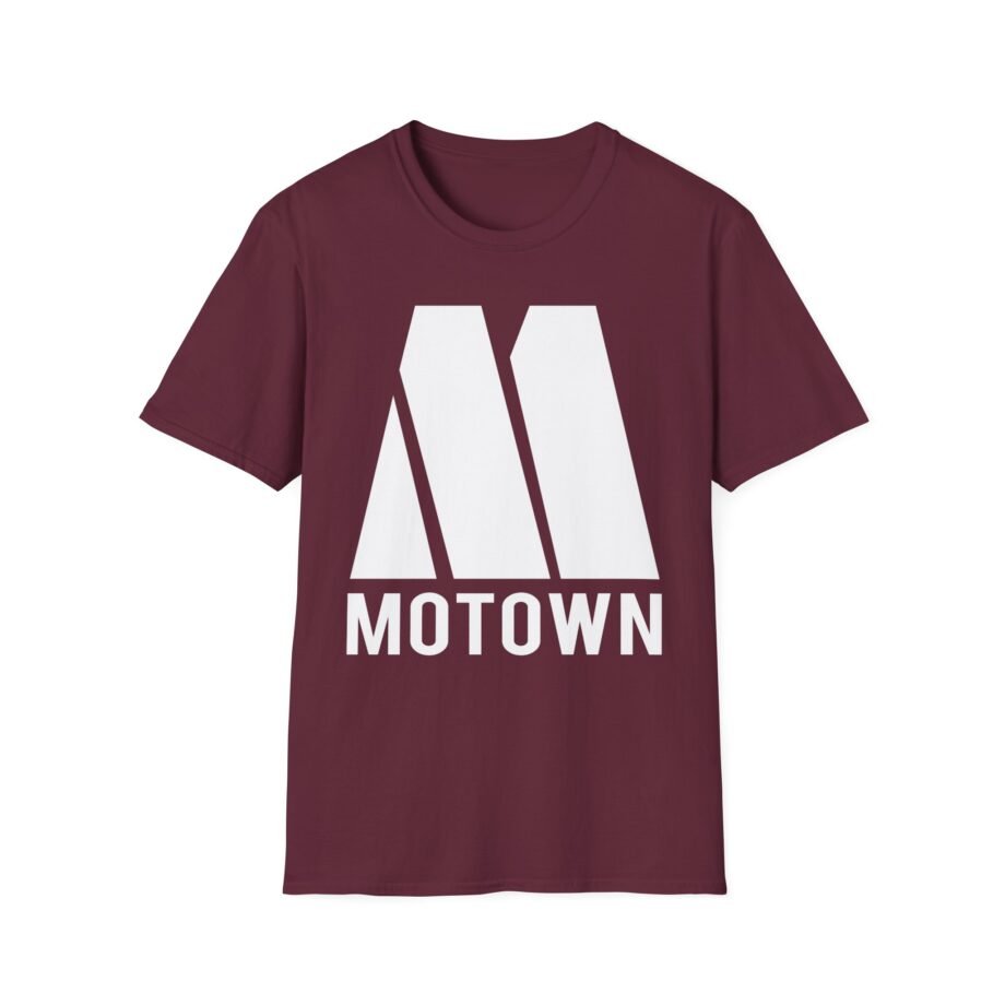 Motown Records Motown Silver Foil Unisex Soft-style T-shirt