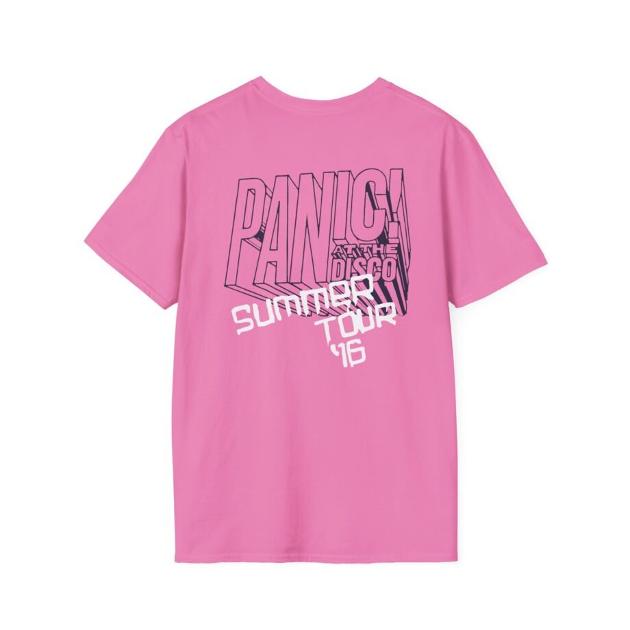 Panic at the Disco Big Block Winter Tour Unisex Softstyle T-Shirt