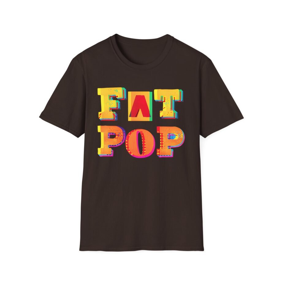 Paul W Fat Pop Logo Unisex Soft-style T-shirt