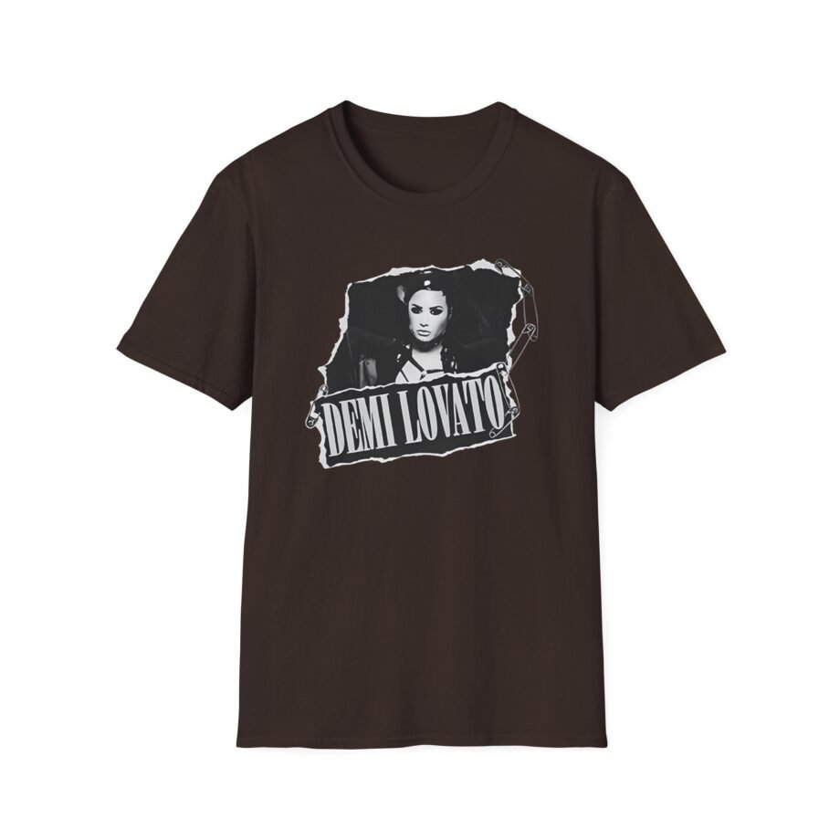 Demi Lovato Ripped Photo Unisex Softstyle T-Shirt