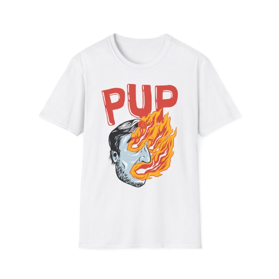 Pup I Hope the World Explodes Unisex Softstyle T-Shirt
