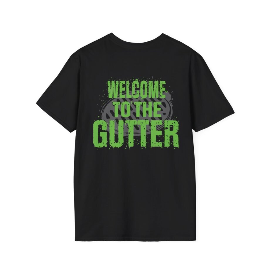 Overkill Welcome to the Gutter Raglan Unisex Softstyle T-Shirt