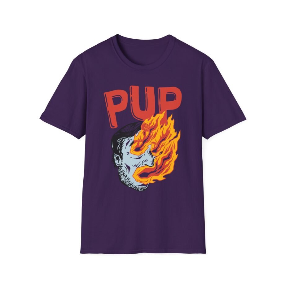 Pup I Hope the World Explodes Unisex Softstyle T-Shirt