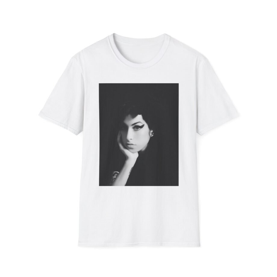 Amy Winehouse Portrait Unisex Softstyle T-Shirt