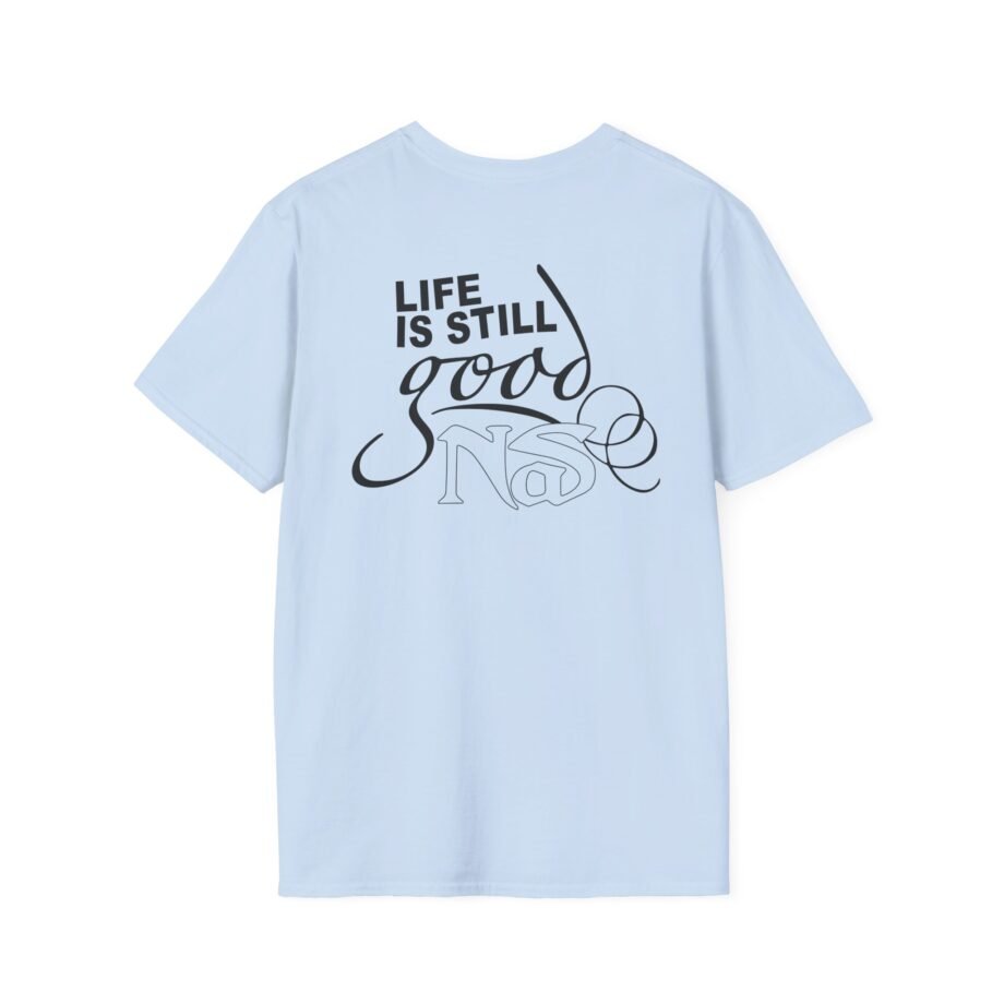 Nasir Jones 10th Anniversary of Life is Good Unisex Softstyle T-Shirt