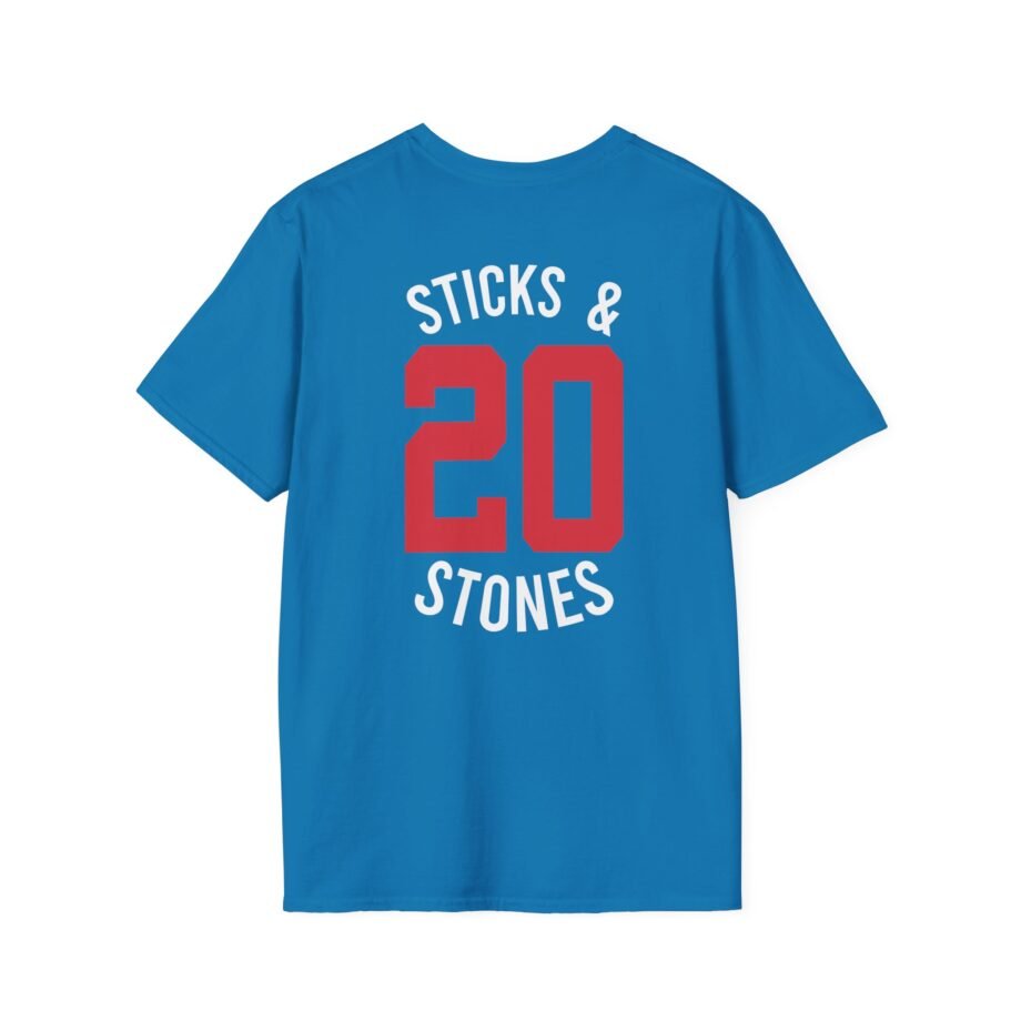 New Found Glory Sticks and Stones Baseball Unisex Softstyle T-Shirt