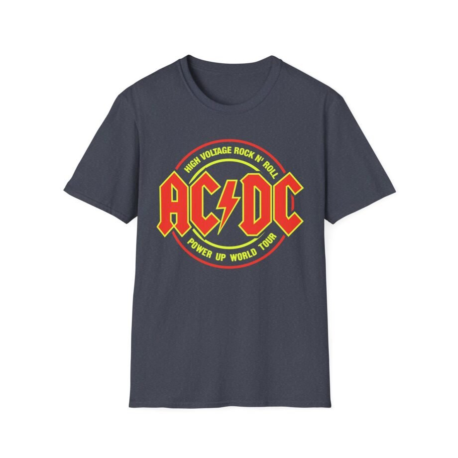 Acdc Pwr Up Tour Unisex Softstyle T-Shirt