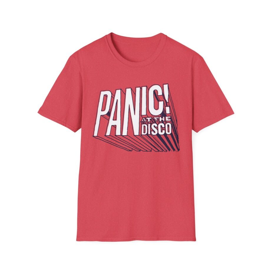 Panic at the Disco Big Block Winter Tour Unisex Softstyle T-Shirt
