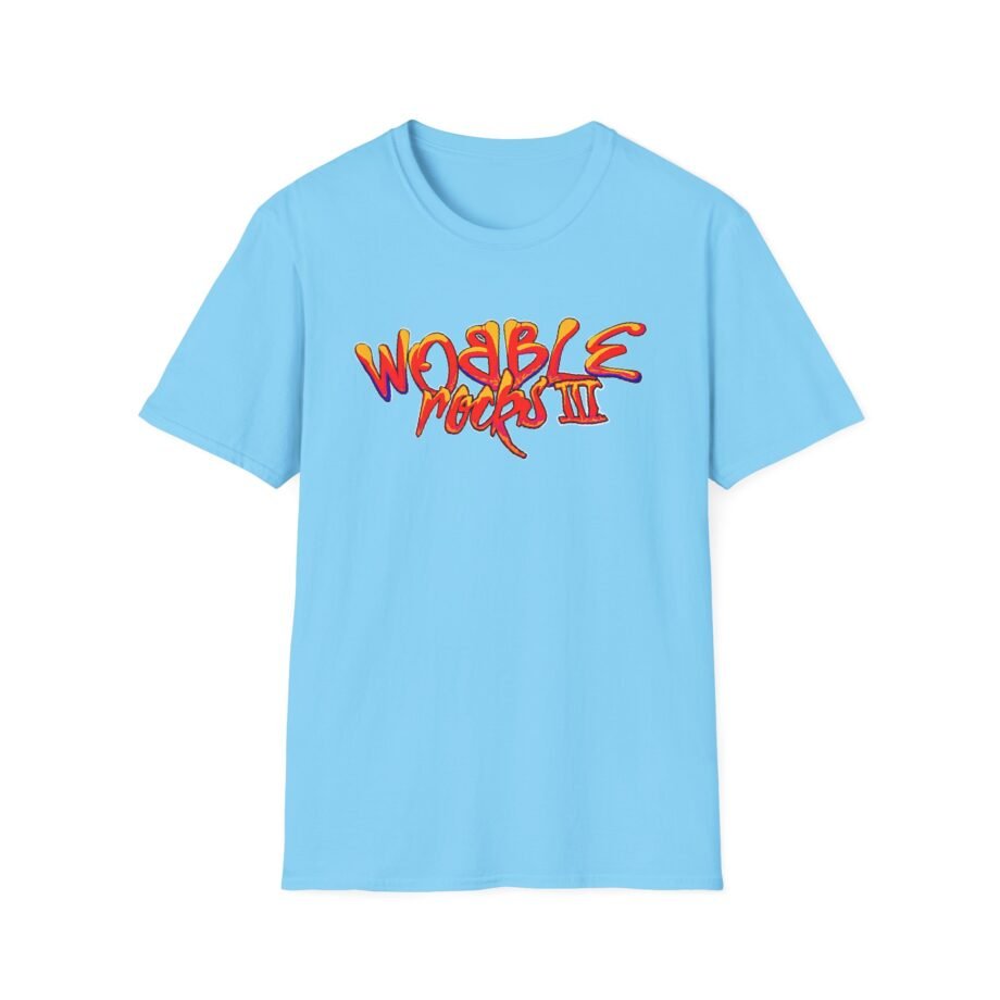 Ganja White Night Wobble Rocks Unisex Softstyle T-Shirt