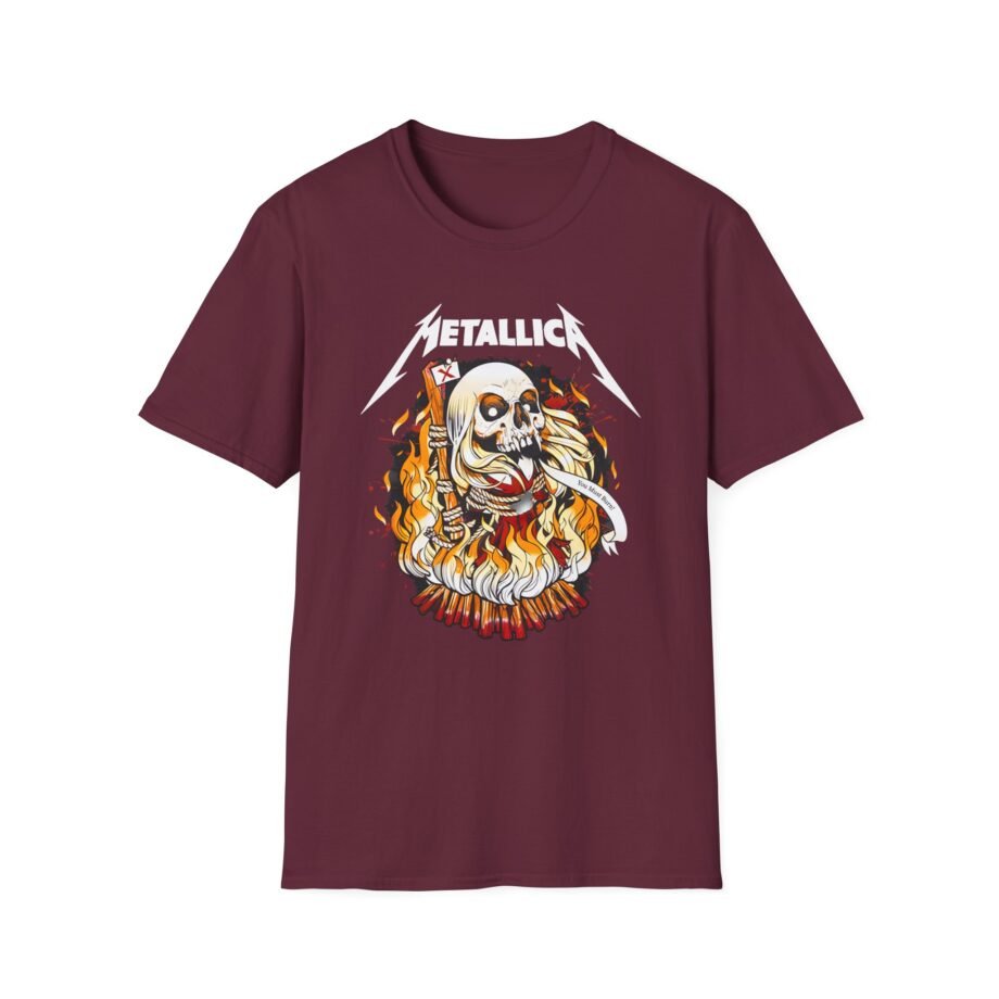 Metallica You Must Burn! Unisex Softstyle T-Shirt