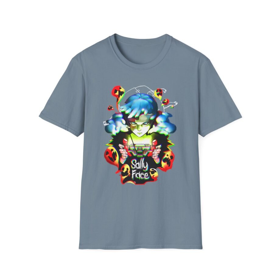 Sally Face Ghosts Unisex Softstyle T-Shirt