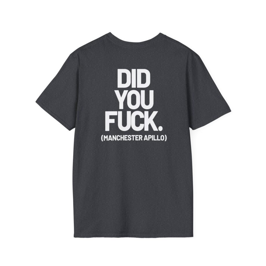 Courteeners Did You Play Seven Nights Unisex Softstyle T-Shirt