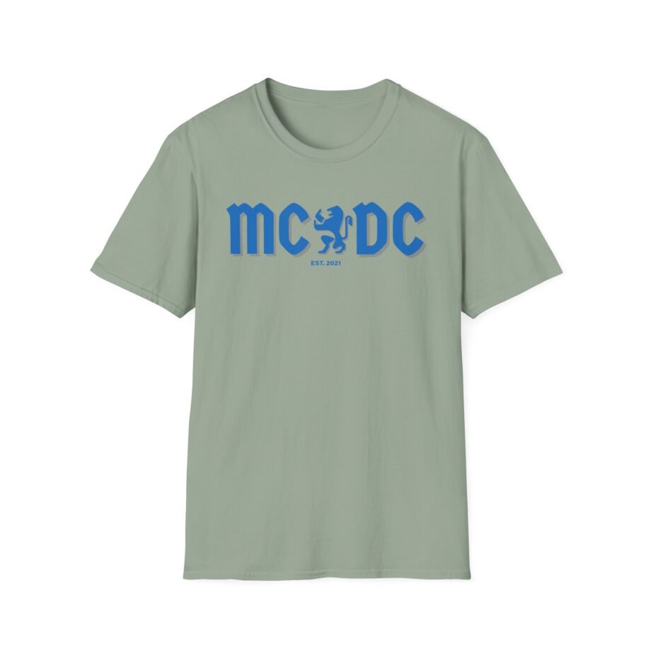 Detroit Lions Mc/dc Logo Unisex Softstyle T-Shirt