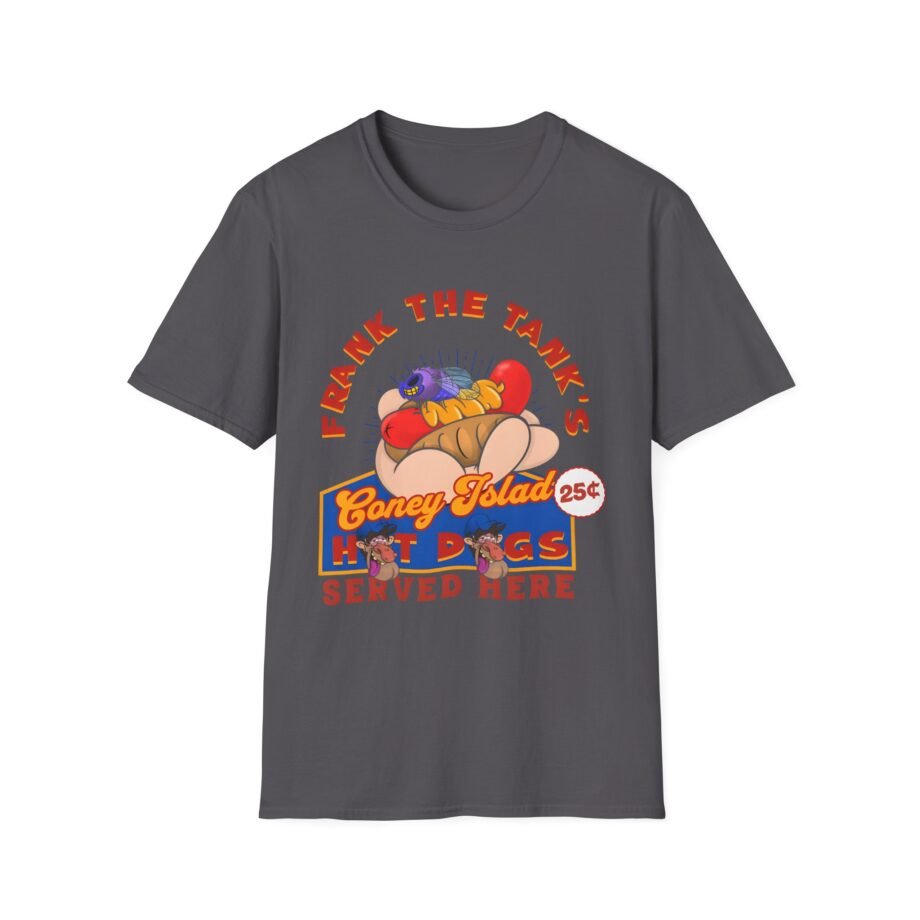 Detroit Lions Funny Frank the Tank Unisex Softstyle T-Shirt