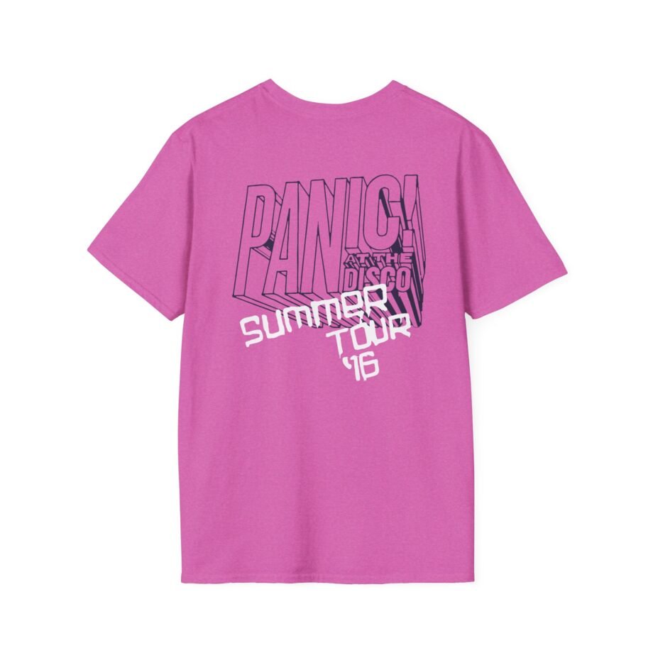 Panic at the Disco Big Block Winter Tour Unisex Softstyle T-Shirt