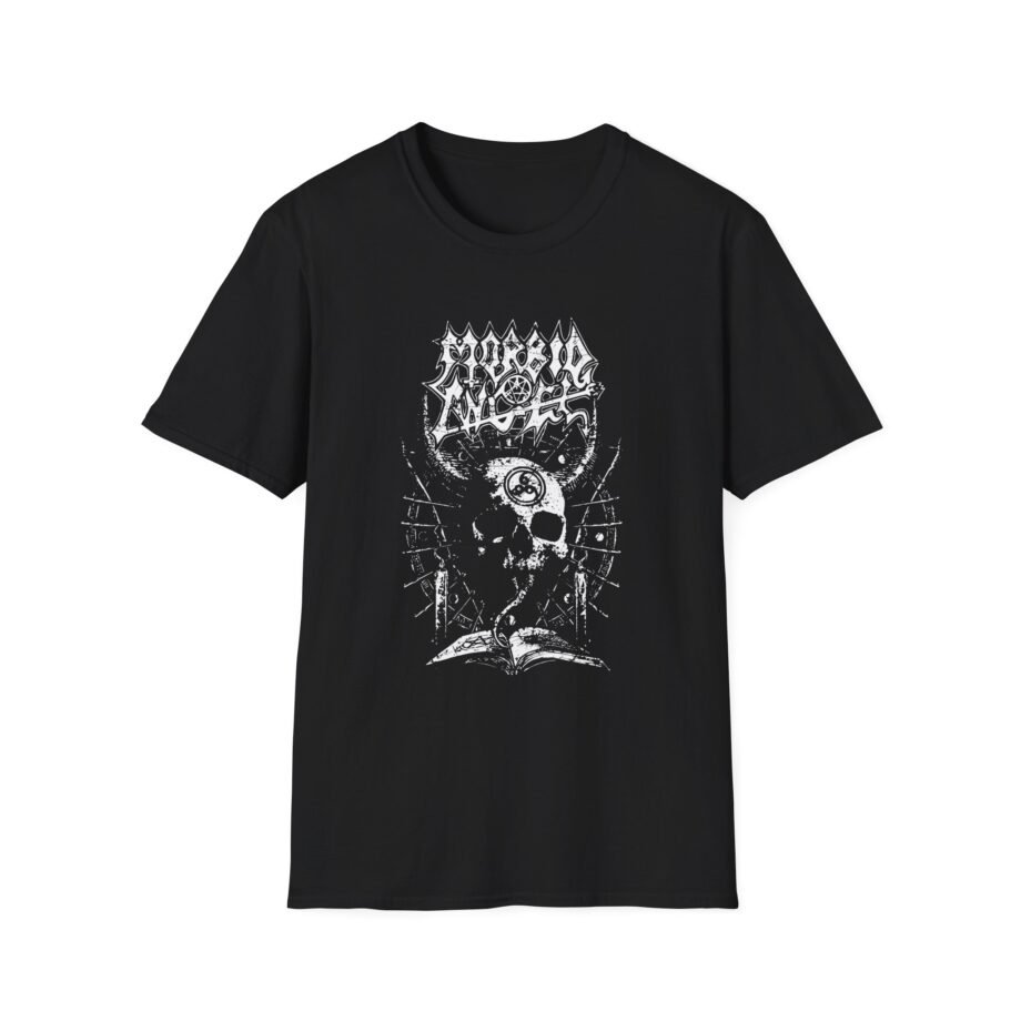 Morbid Angel Horned Skull Unisex Softstyle T-Shirt