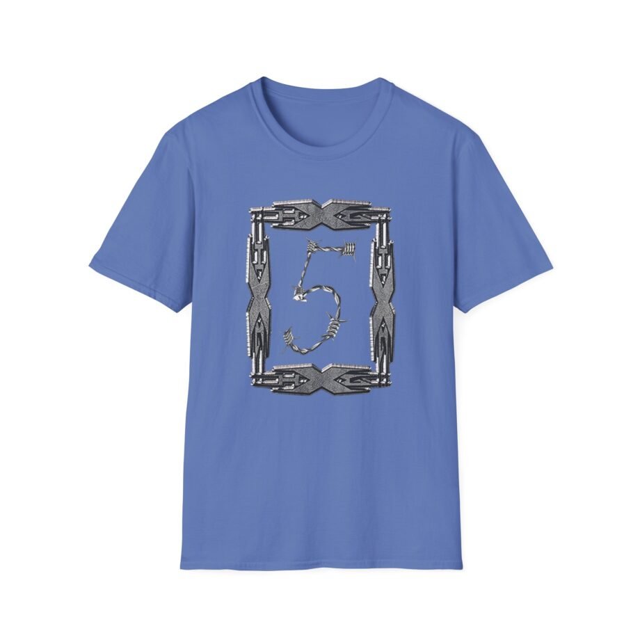 Homixide Hxg Barbwire Layered Ls Unisex Softstyle T-Shirt