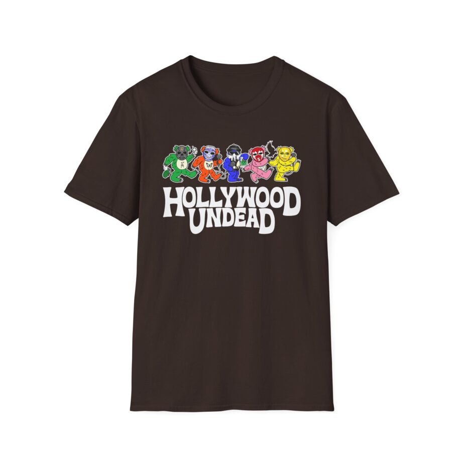 Hollywood Undead Un-dead Head Unisex Softstyle T-Shirt