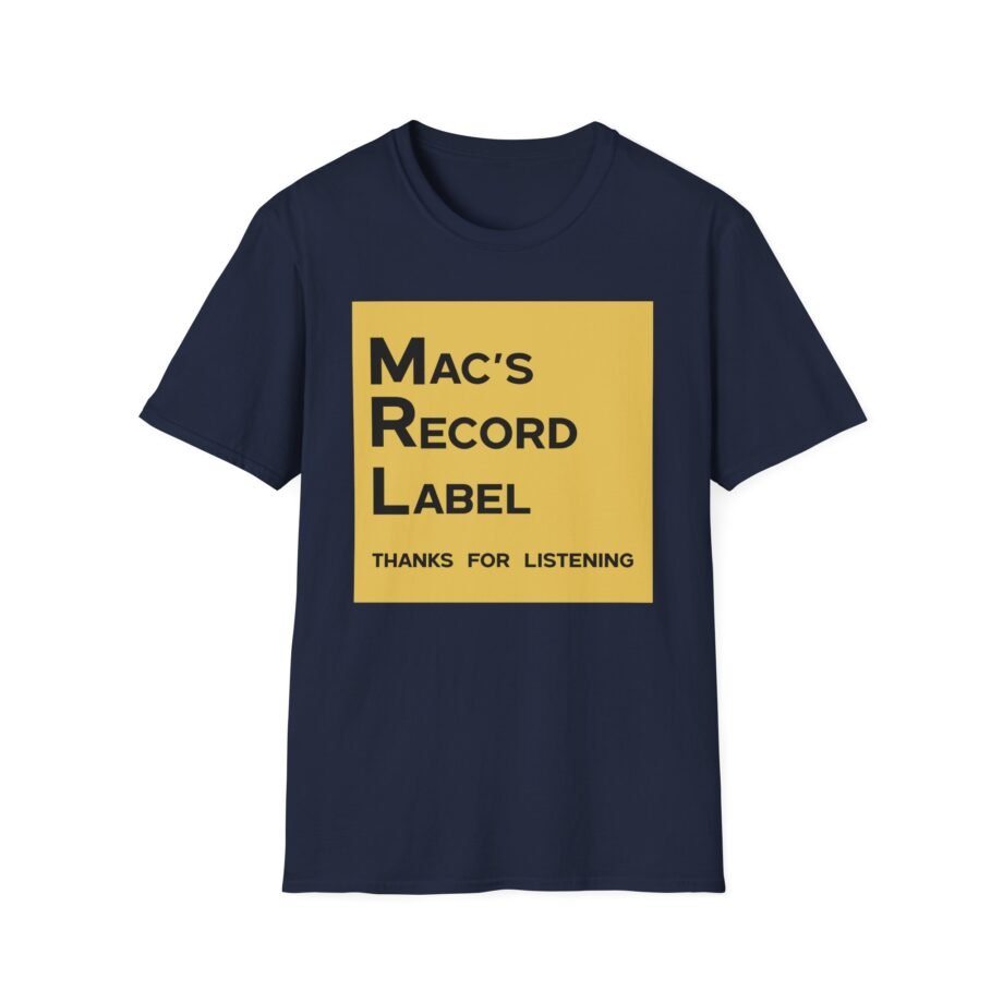 Mac Demarco Label Logo Unisex Softstyle T-Shirt