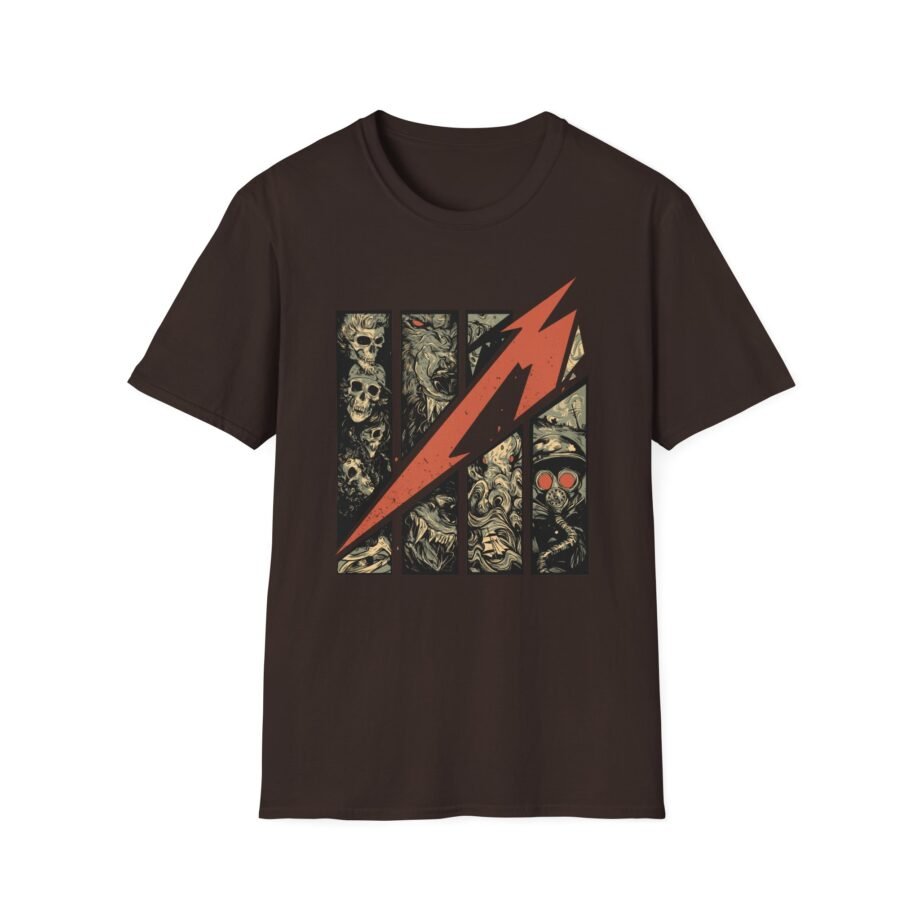 Metallica Fifth Member Poster Art Unisex Softstyle T-Shirt
