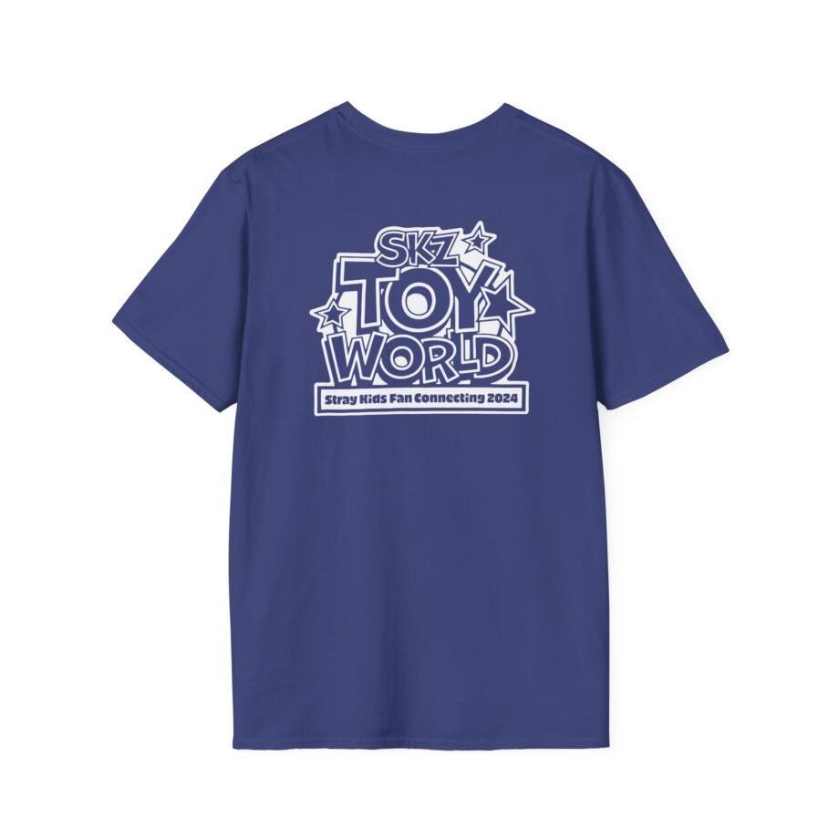 Stray Kids Fan Connecting 2024 Skz Toy World Unisex Softstyle T-Shirt