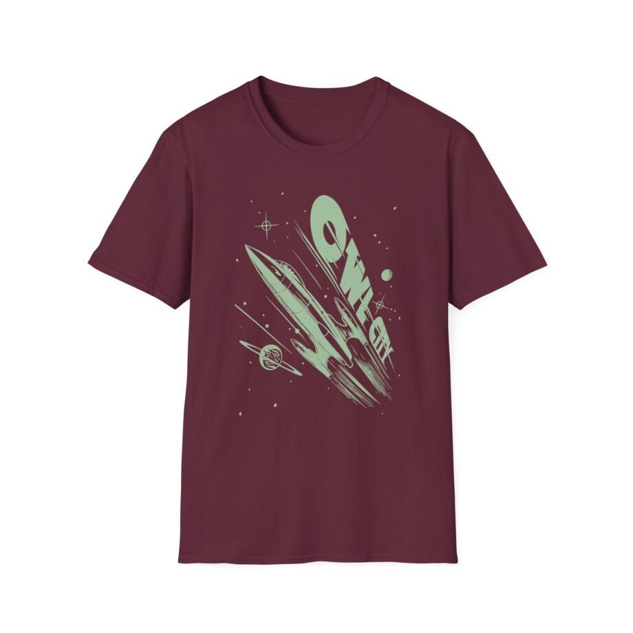 Owl City Rocket  Unisex Soft-style T-shirt