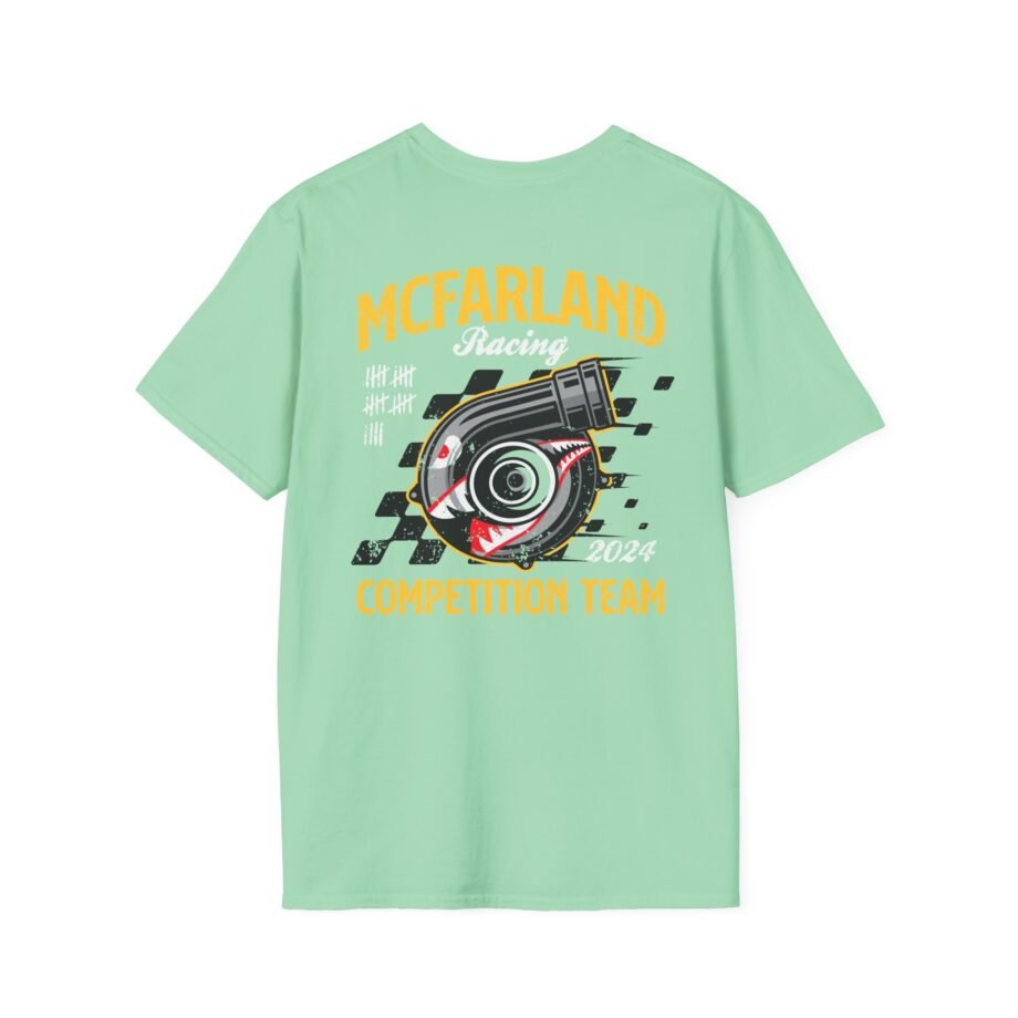 Cleetus Mcfarland Cleetus Turbo Racing Unisex Softstyle T-Shirt