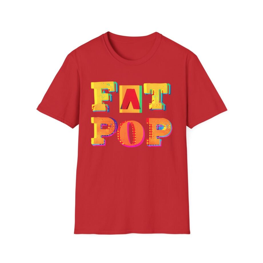 Paul W Fat Pop Logo Unisex Soft-style T-shirt