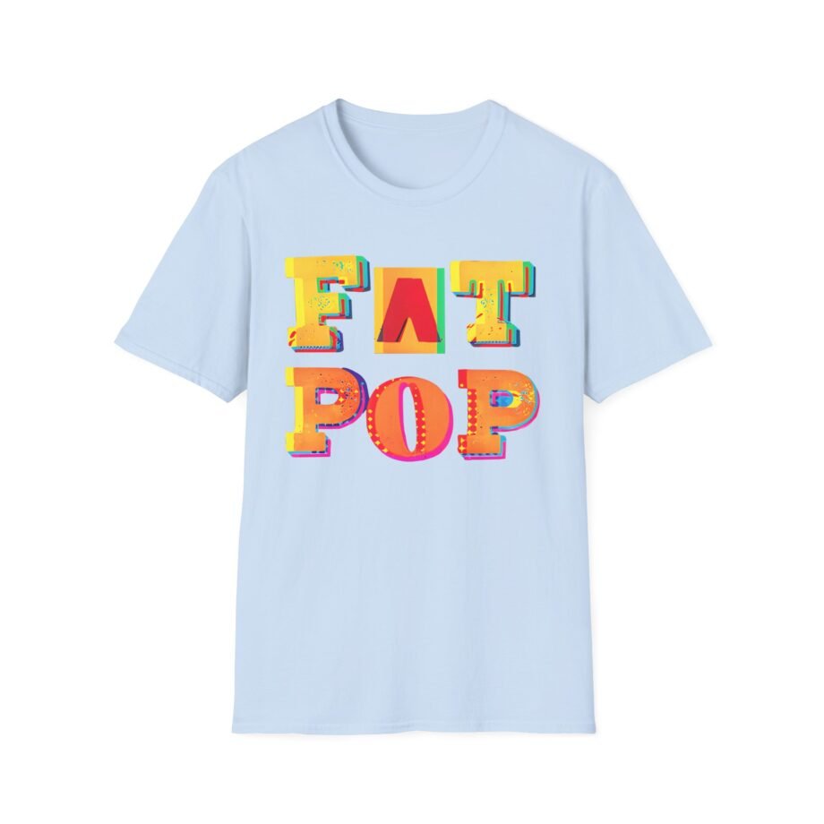 Paul W Fat Pop Logo Unisex Soft-style T-shirt