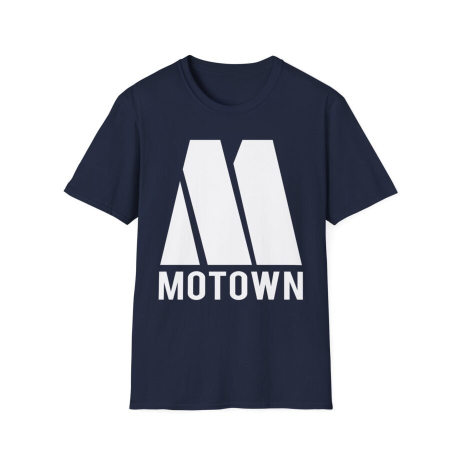 Motown Records Motown Silver Foil Unisex Soft-style T-shirt