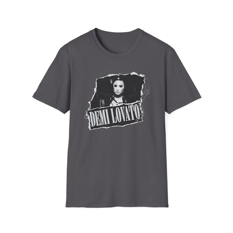 Demi Lovato Ripped Photo Unisex Softstyle T-Shirt