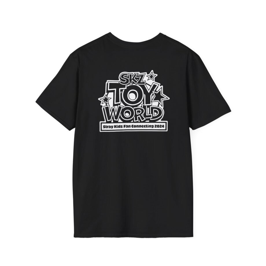 Stray Kids Fan Connecting 2024 Skz Toy World Unisex Softstyle T-Shirt