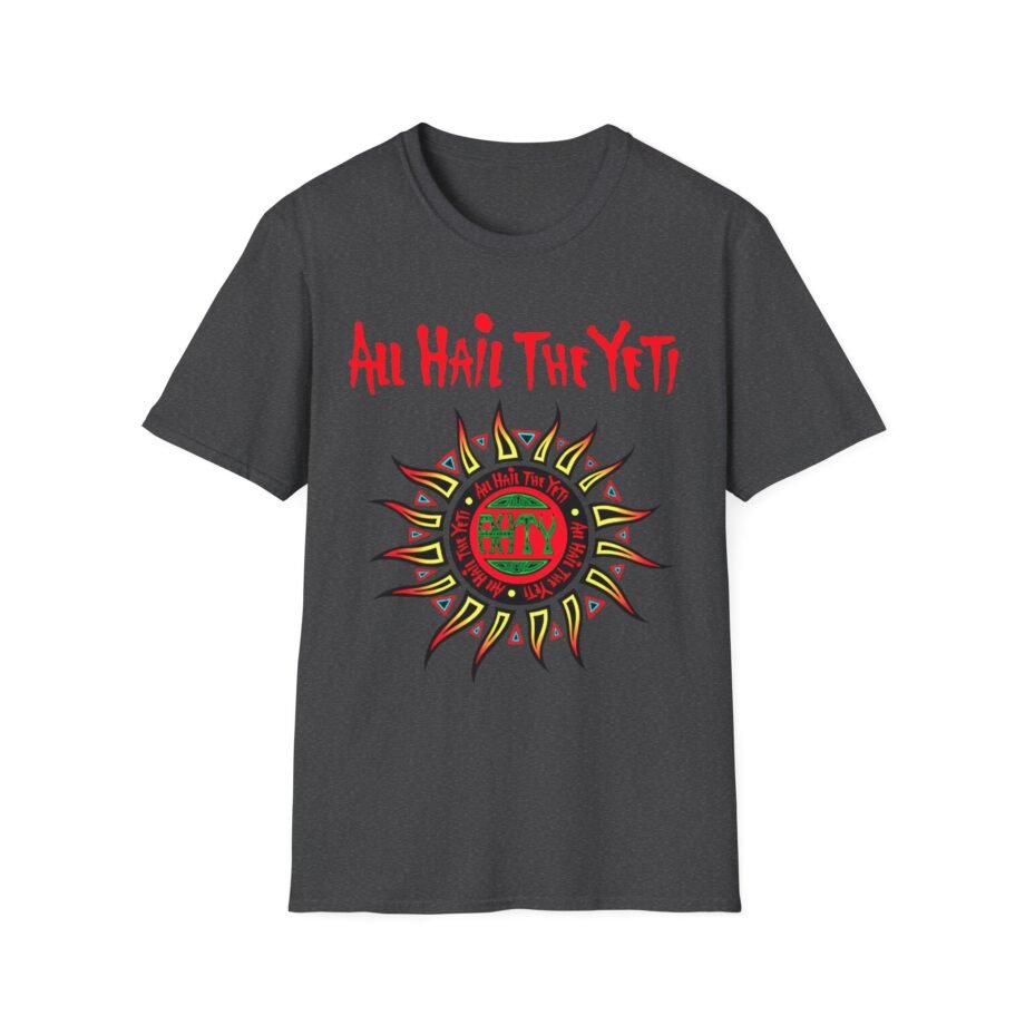 All Hail the Yeti Sun Unisex Softstyle T-Shirt