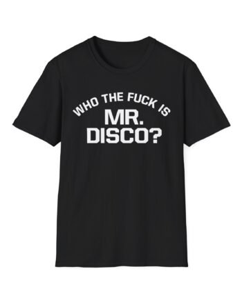 Panic at the Disco Who the Fuck is Mr. Disco Unisex Softstyle T-Shirt