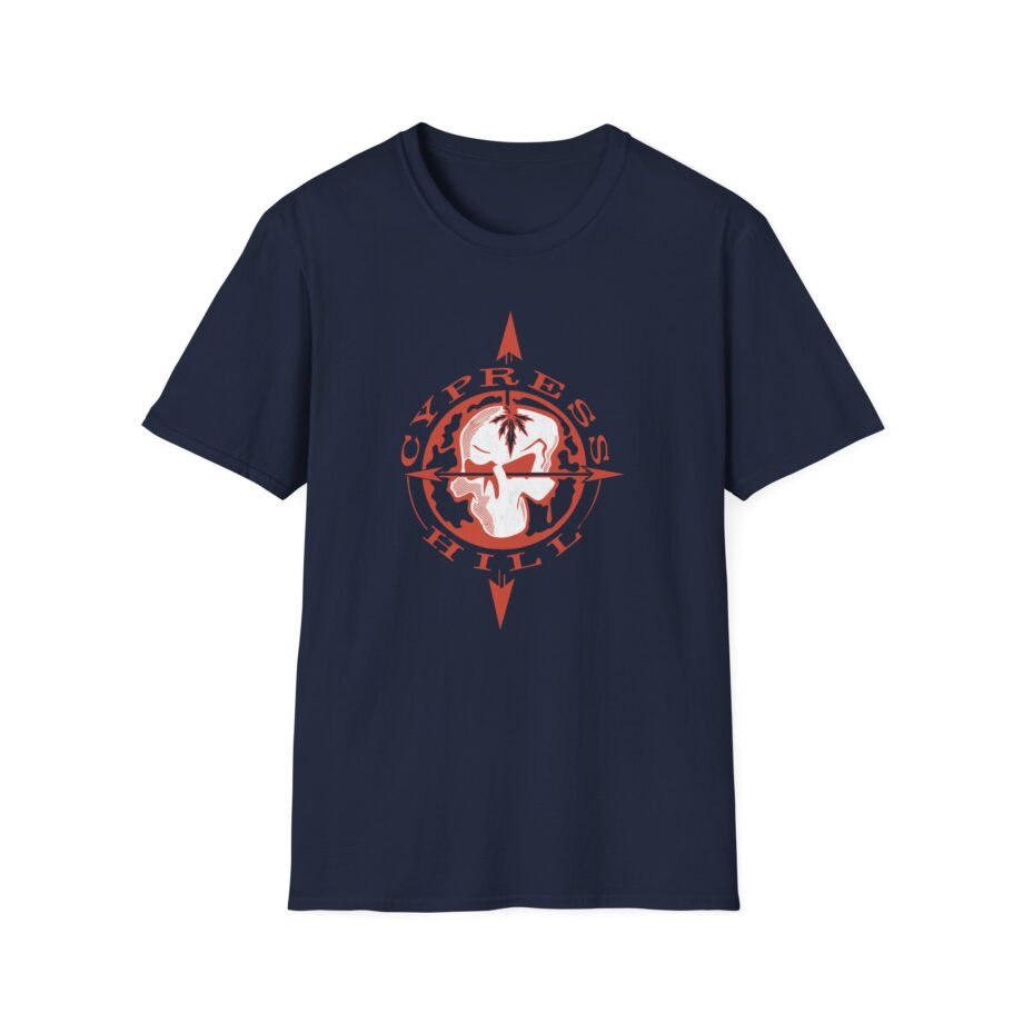 Cypress Hill Skull N Compass Unisex Softstyle T-Shirt