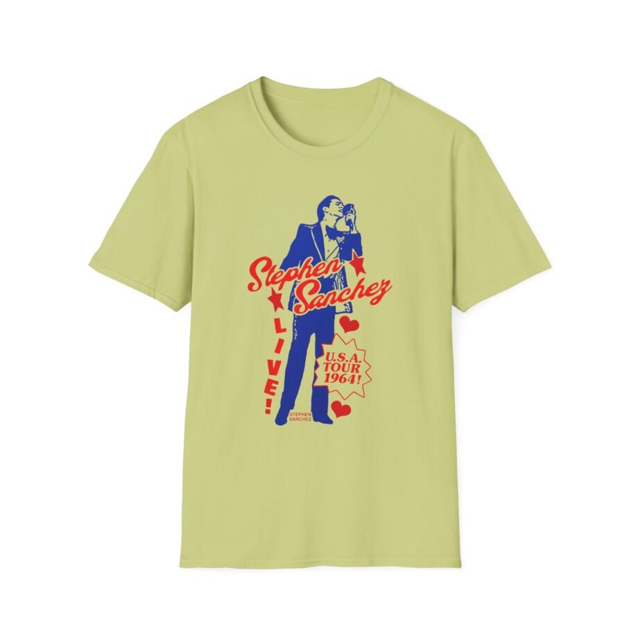 Stephen Sanchez Live U.s.a. Tour 1964 Unisex Softstyle T-Shirt