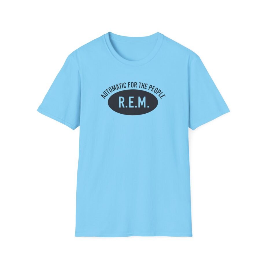Rem Automatic for the People Unisex Softstyle T-Shirt
