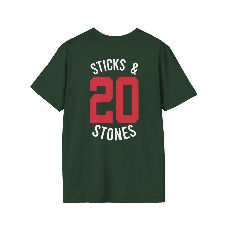 New Found Glory Sticks and Stones Baseball Unisex Softstyle T-Shirt