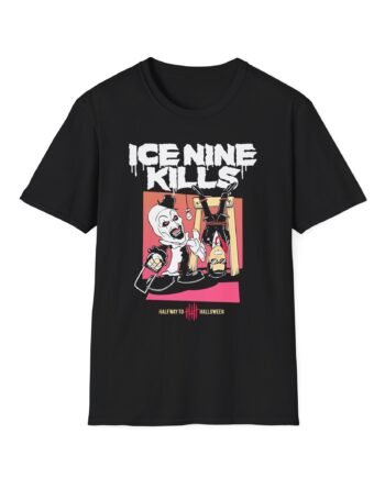 Ice Nine Kills Cut in Half Way to Halloween Unisex Softstyle T-Shirt