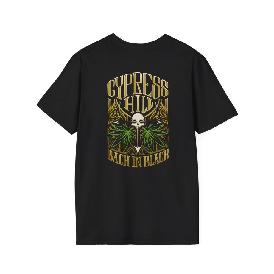 Cypress Hill Back In Black Unisex Softstyle T-Shirt