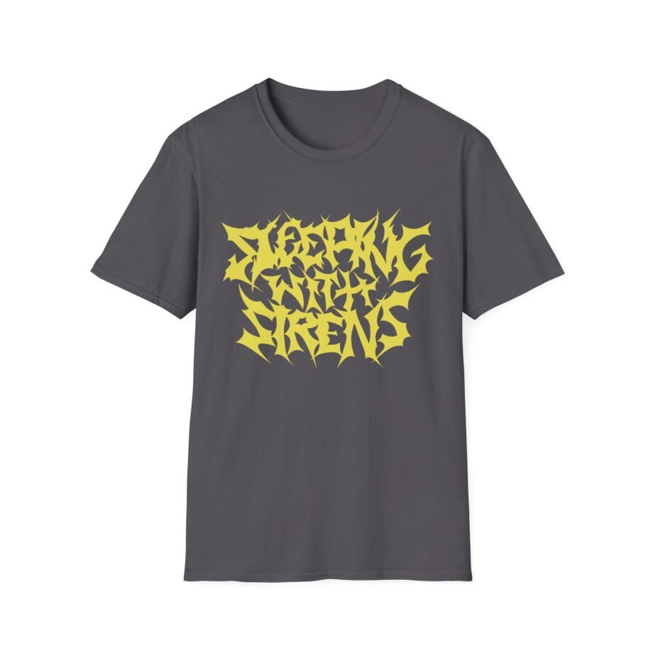 Sleeping With Sirens Metal Logo Unisex Softstyle T-Shirt