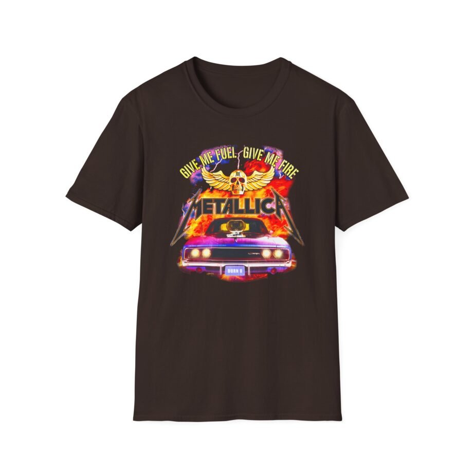 Metallica Gimme Fuel, Gimme Fire Unisex Softstyle T-Shirt