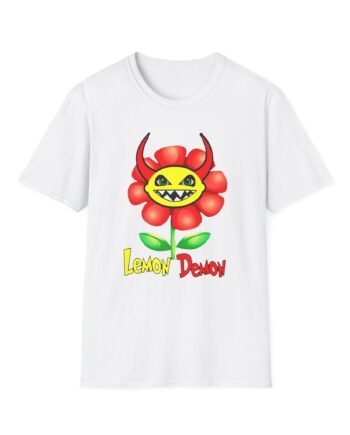 Lemon Demon Flower Unisex Softstyle T-Shirt