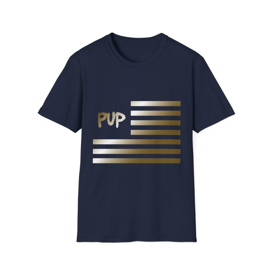 Pup Gold Foil Unisex Softstyle T-Shirt
