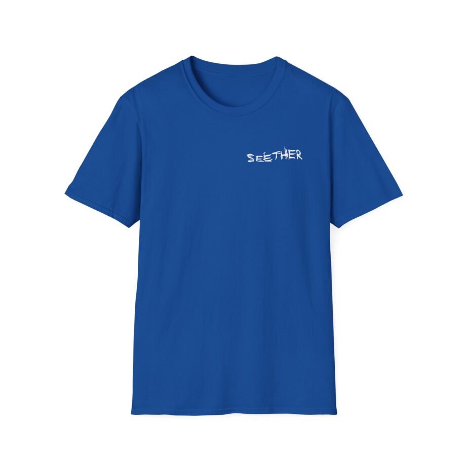 Seether Judas Scratch Logo Unisex Softstyle T-Shirt