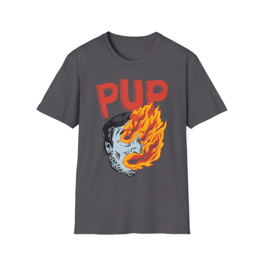 Pup I Hope the World Explodes Unisex Softstyle T-Shirt