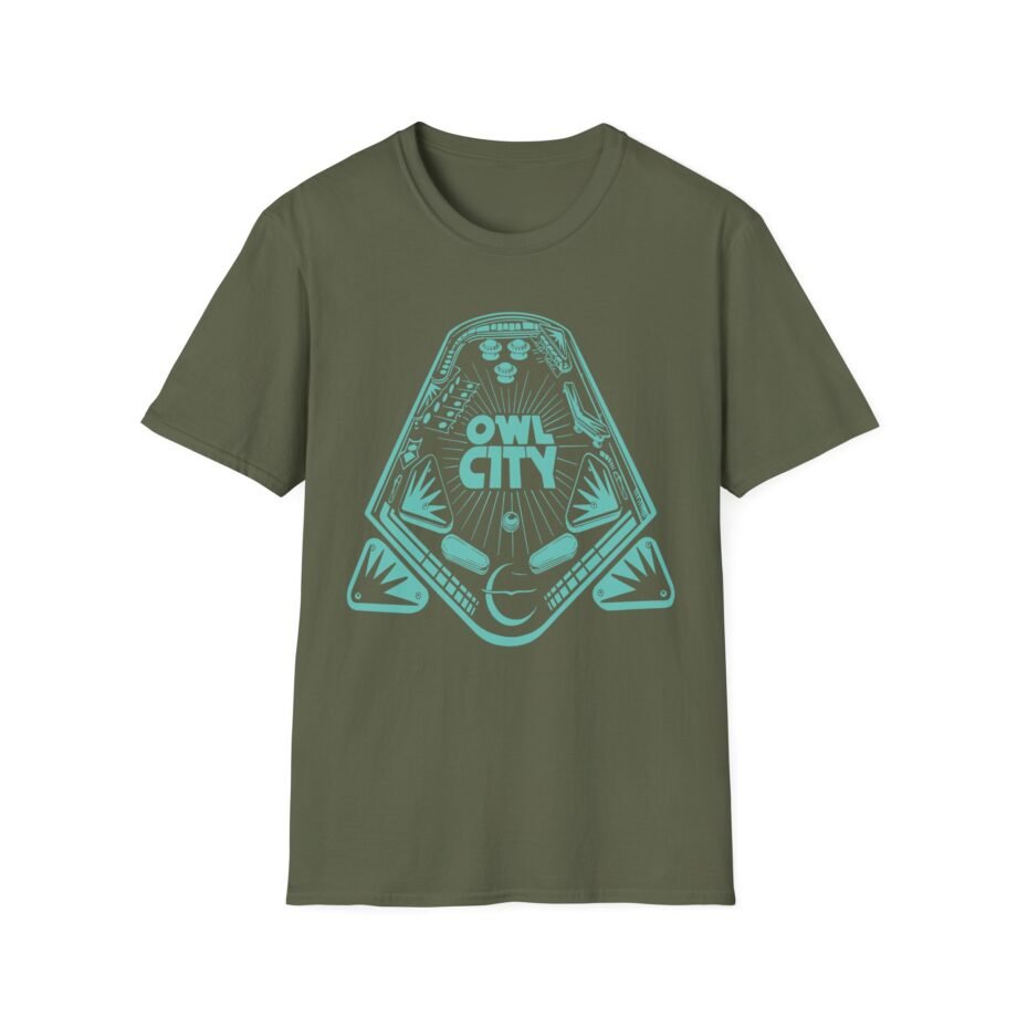 Owl City Pinball Unisex Softstyle T-shirt