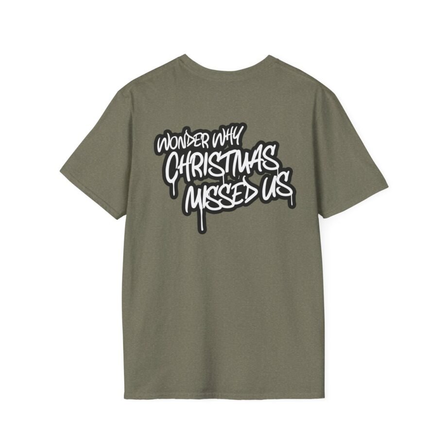 Biggie Smalls Wonder Why Christmas Missed Us Unisex Softstyle T-Shirt